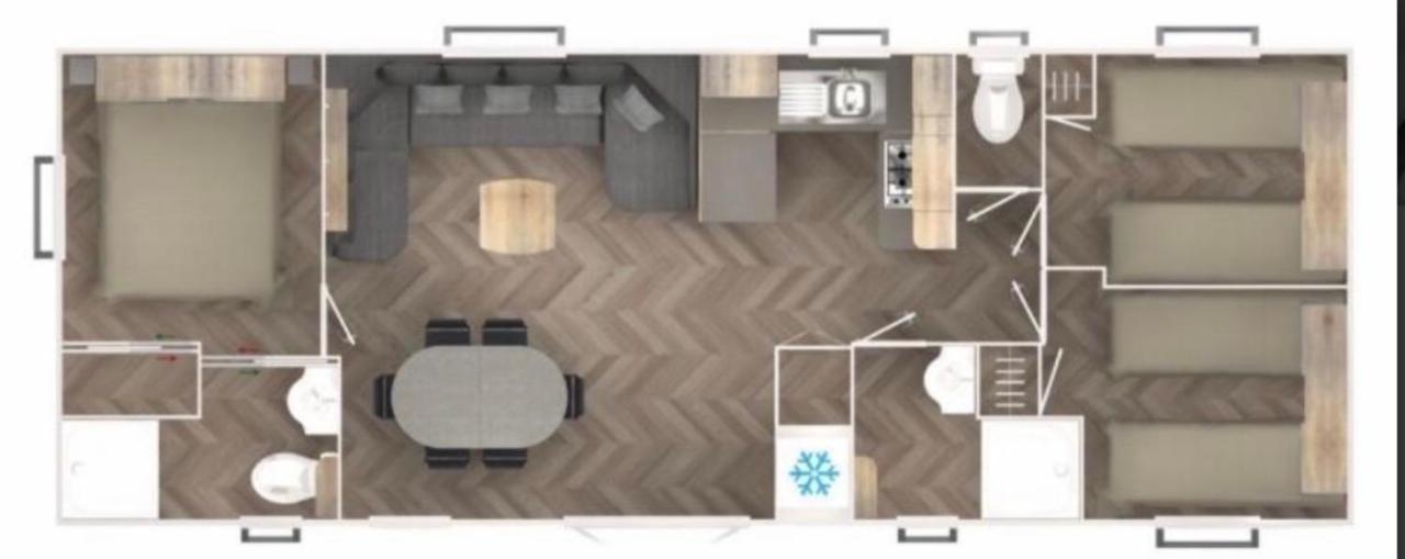 Mobilhome La Carabasse Vias Plage ภายนอก รูปภาพ