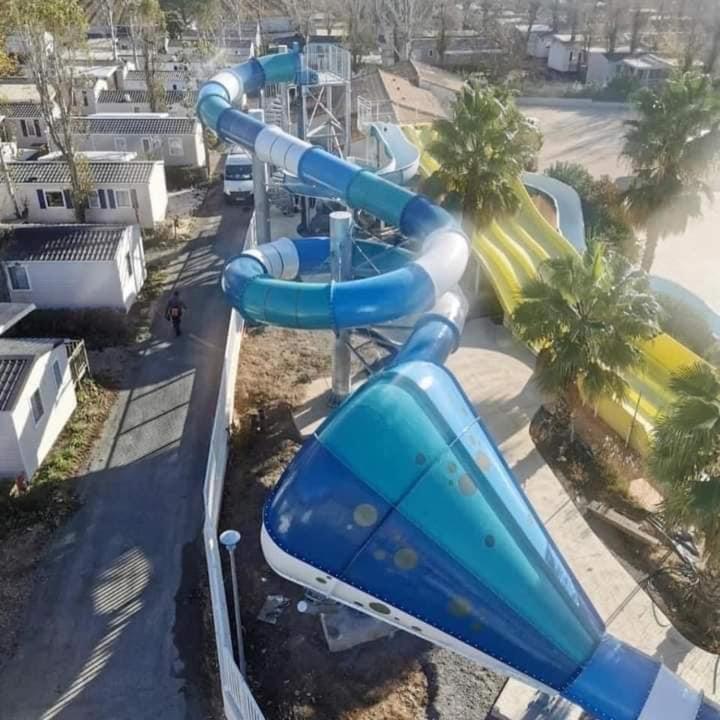 Mobilhome La Carabasse Vias Plage ภายนอก รูปภาพ