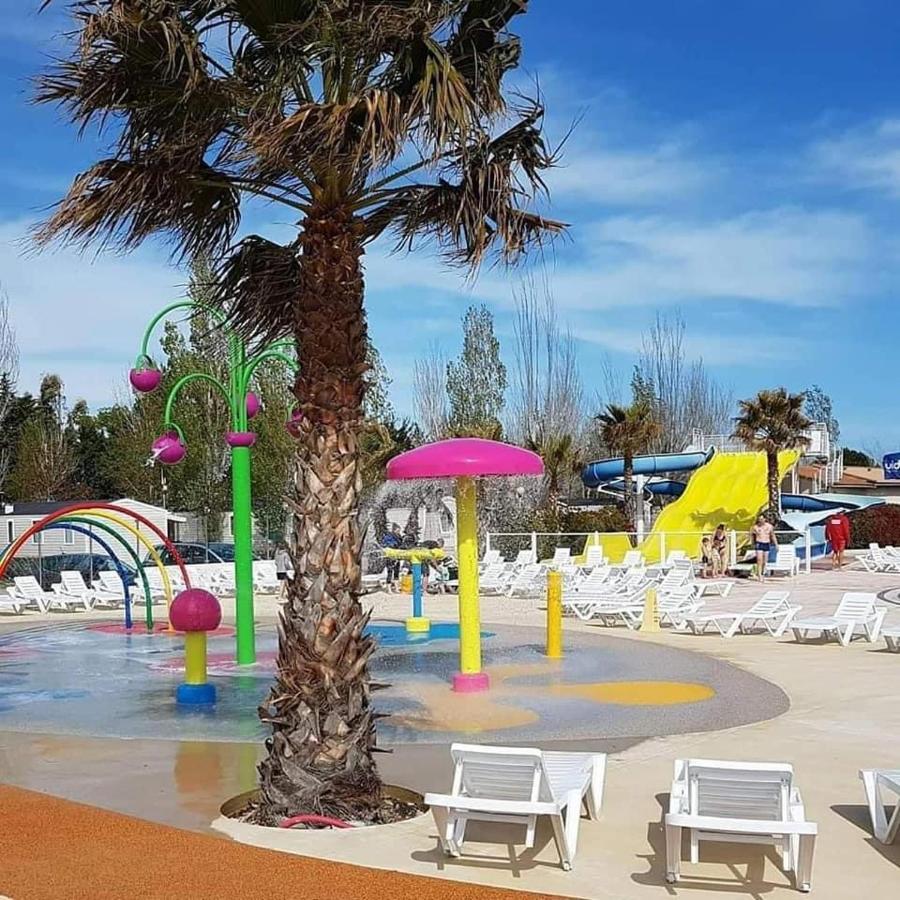 Mobilhome La Carabasse Vias Plage ภายนอก รูปภาพ