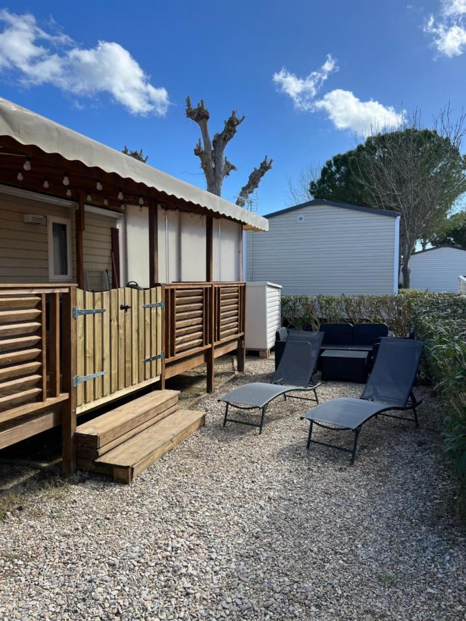 Mobilhome La Carabasse Vias Plage ภายนอก รูปภาพ