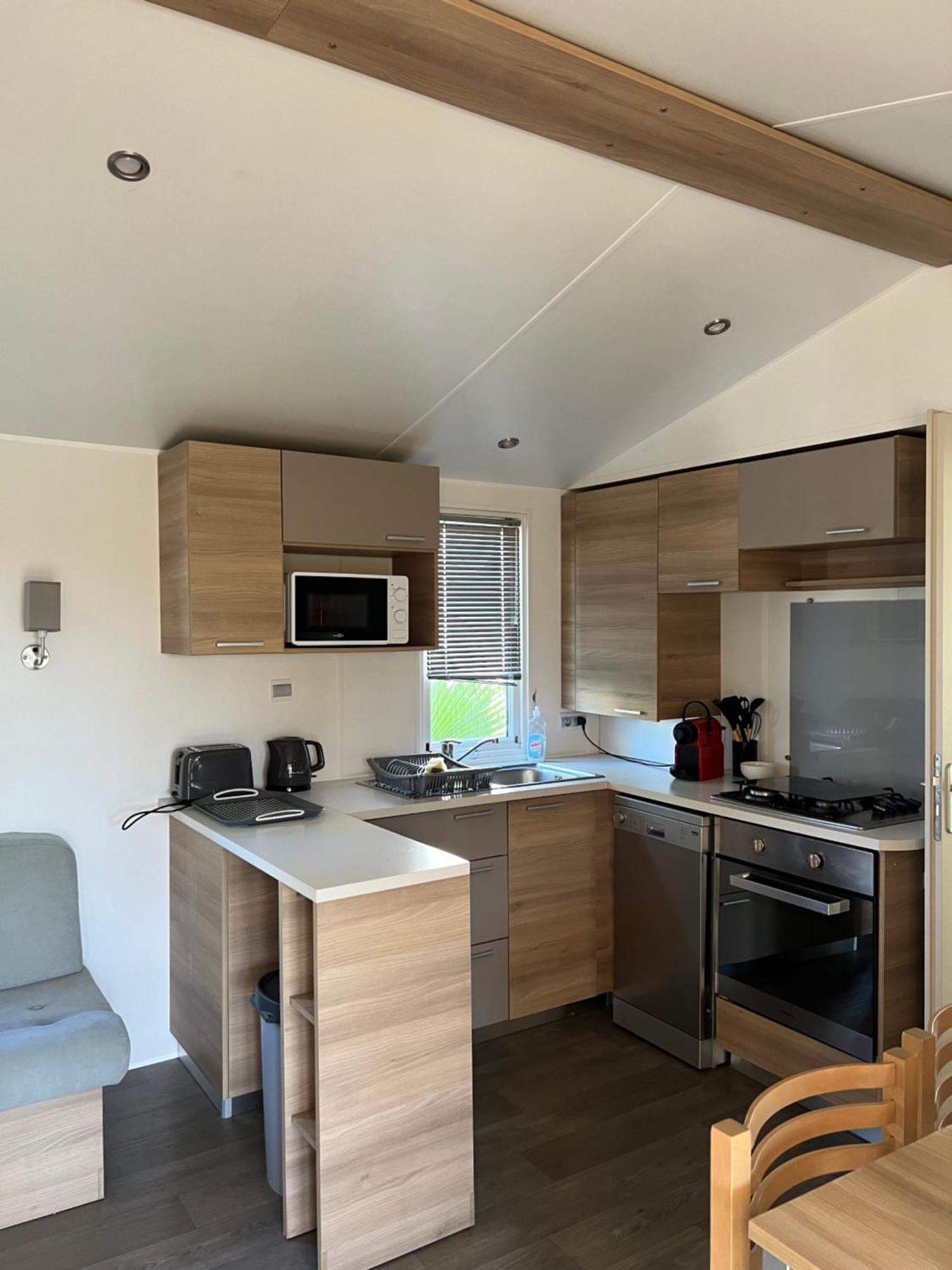 Mobilhome La Carabasse Vias Plage ภายนอก รูปภาพ