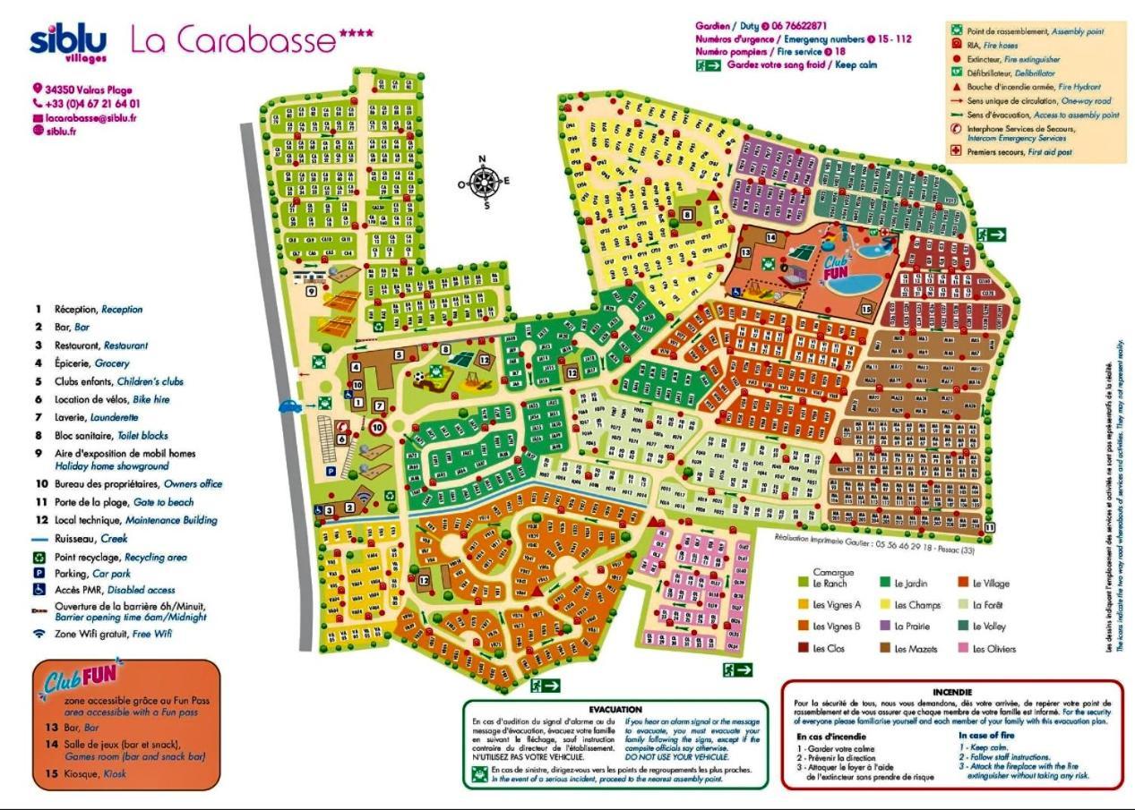 Mobilhome La Carabasse Vias Plage ภายนอก รูปภาพ