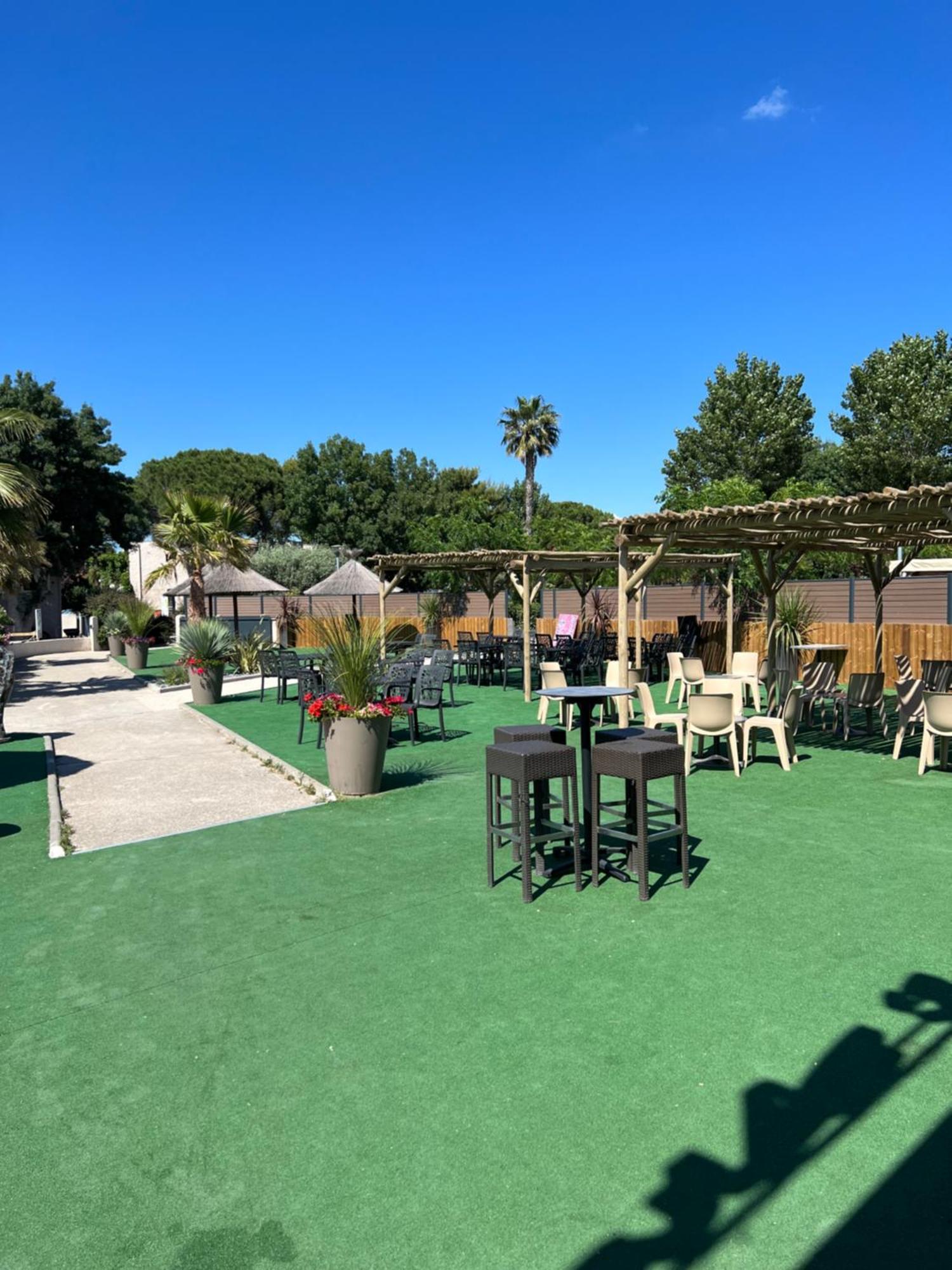Mobilhome La Carabasse Vias Plage ภายนอก รูปภาพ