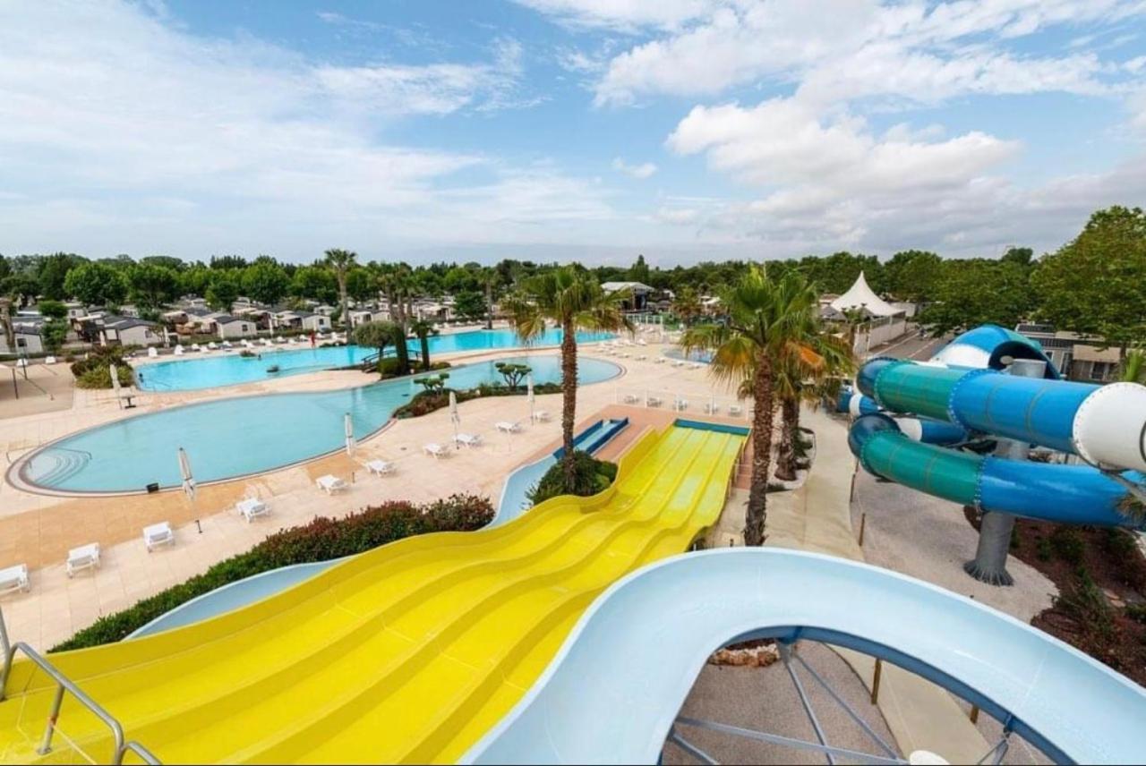 Mobilhome La Carabasse Vias Plage ภายนอก รูปภาพ