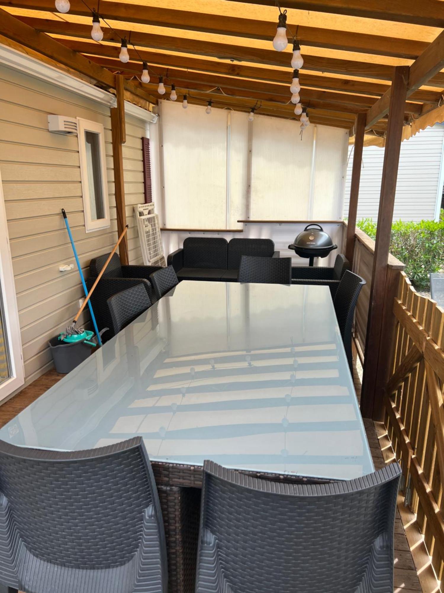Mobilhome La Carabasse Vias Plage ภายนอก รูปภาพ