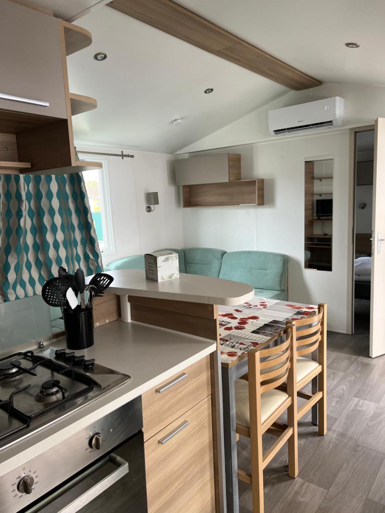 Mobilhome La Carabasse Vias Plage ภายนอก รูปภาพ