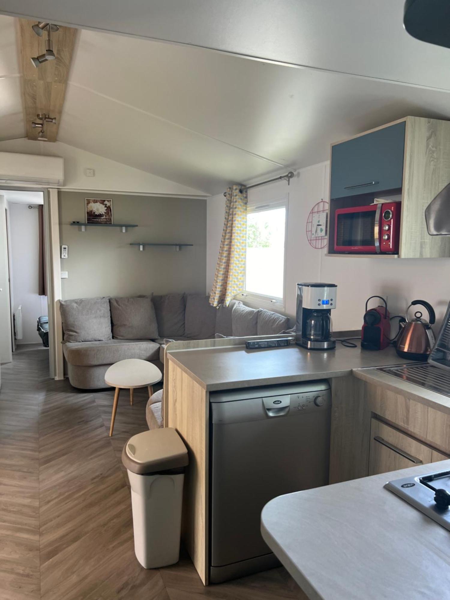 Mobilhome La Carabasse Vias Plage ภายนอก รูปภาพ