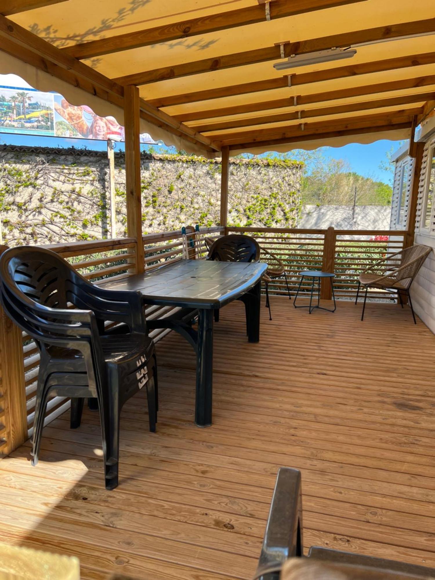 Mobilhome La Carabasse Vias Plage ภายนอก รูปภาพ