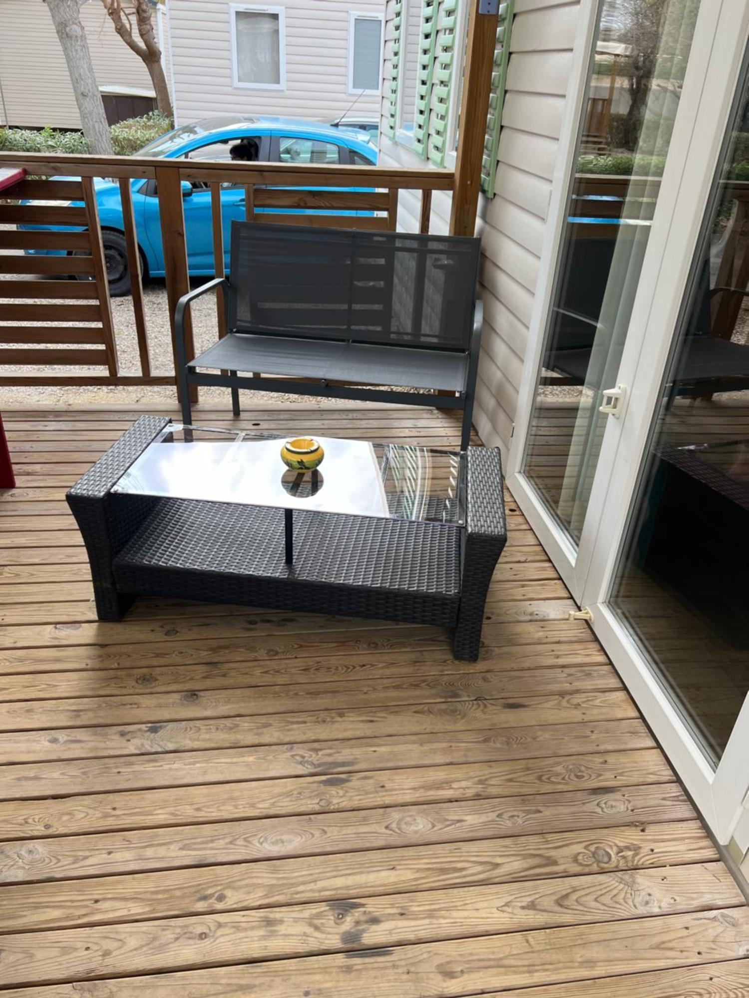 Mobilhome La Carabasse Vias Plage ภายนอก รูปภาพ