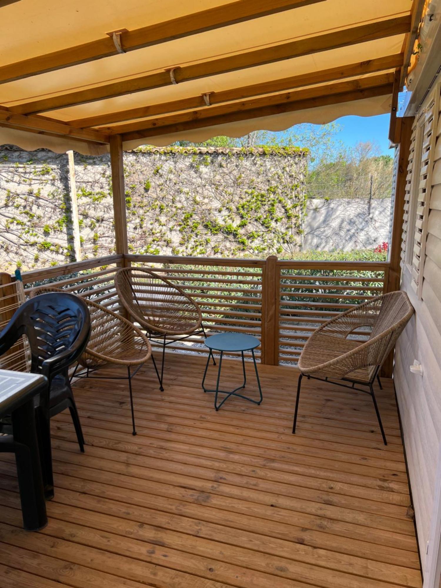 Mobilhome La Carabasse Vias Plage ภายนอก รูปภาพ